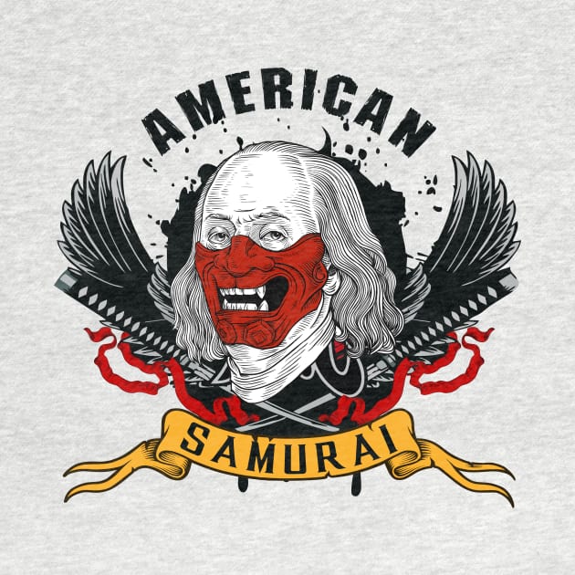 AMERICAN SAMURAI by theanomalius_merch